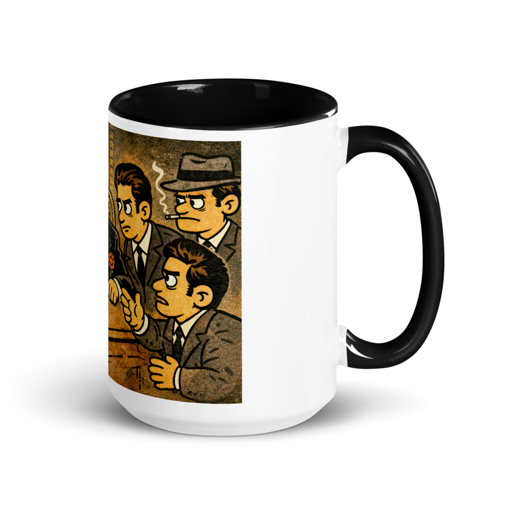 Retro Mystery #4 Ceramic Mug