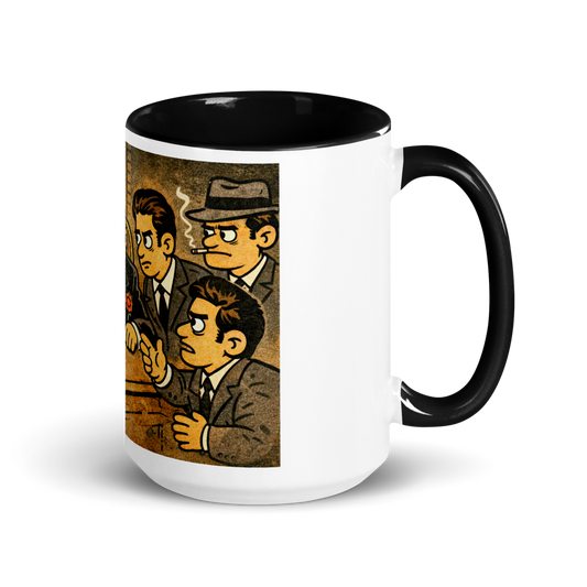 Retro Mystery #4 Ceramic Mug