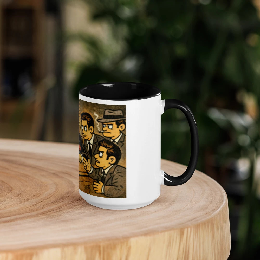 Retro Mystery #4 Ceramic Mug