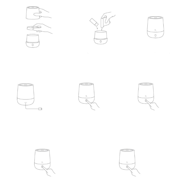 Mini USB Aroma Diffuser