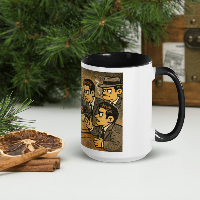 Retro Mystery #4 Ceramic Mug