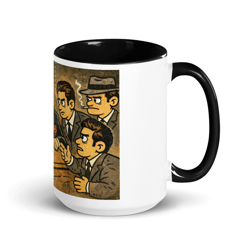 Retro Mystery #4 Ceramic Mug